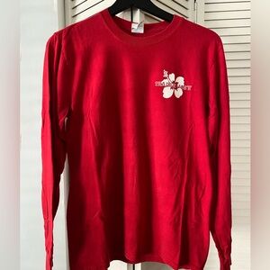 PRE-LOVED TRADER JOE’S LONG SLEEVE RED SHIRT